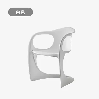 נורדי האוכל פשוט הכיסא מעצב פנאי הכיסא משענת יד הכיסא קפה השאר אזור מבקר ומתן הכיסא