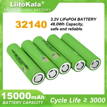חדש 3.2 V 32140 15Ah lifepo4 סוללות תאים diy 4 strings12v 8s 24V ebike קורקינט על מנוע, כלים חשמליים סוללה