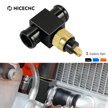 NiceCNC אוניברסלי 22mm טמפרטורה להחליף רדיאטור, מאוורר מחבר GasGas EC לשעבר MC ECF EXF בקיבוץ ערוצים של משפכים מרובי 125 250 300 350 450 EC250 EC300