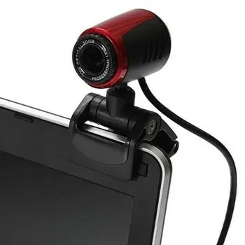 מצלמת אינטרנט מצלמה עם מיקרופון עבור מחשב PC נייד שולחן עבודה-YouTube, Skype דיגיטלי USB מצלמת וידאו מצלמת אינטרנט