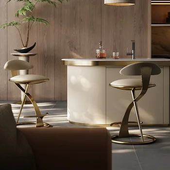 הפנאי המודרני והמינימליסטי שולחן גבוה-high-end רגליים כסאות אוכל לשימוש ביתי