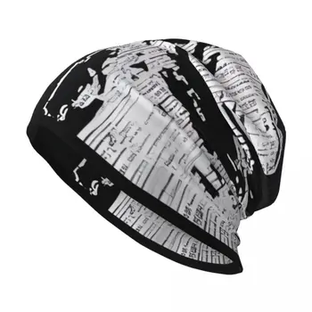 Y2K גותי WindproofSports סנובורד אישיות סמל הסגנון של תרמית לסרוג ביני חמים כובע סרוג