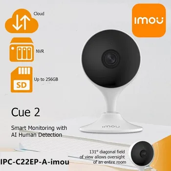 IMOU הסימן 2 Wifi מצלמה המצלמה בייבי מוניטור האנושי איתור קומפקטי חכמים לראיית לילה מצלמה מקורה מיני מעקב