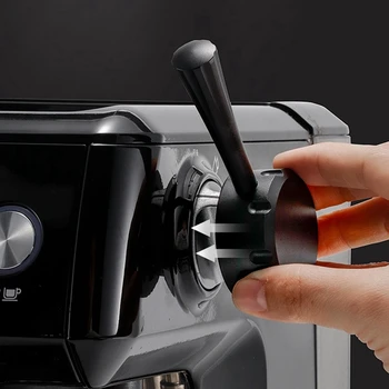 מכונת קפה מכונה החלפת קיטור בידית Infuser קפה קלאסי מכונת קיטור בידית על Breville 870/75/76/78 עמיד שחור