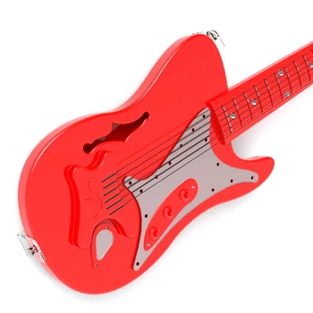 גיטרה הקיר הסוגר אקריליק גיטרה מתלה פרספקס גיטרה דוכן תצוגה בעל