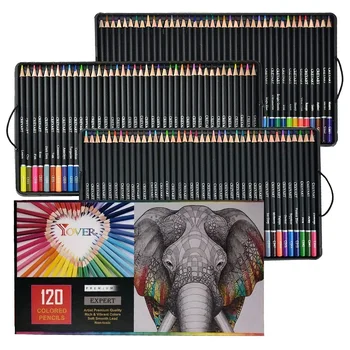 120 צבע מקצועי צביעת עיפרון להגדיר útiles escolares אסתטי עפרונות צבעוניים על סקיצה ציור אמנות תלמיד אספקה
