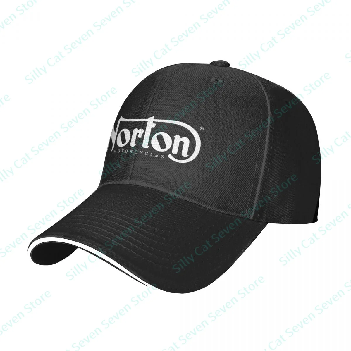אישית נורטון מגניב לשני המינים כובע בייסבול למבוגרים מתכוונן אבא כובע גברים, נשים, היפ הופ חיצונית נשים גברים'0