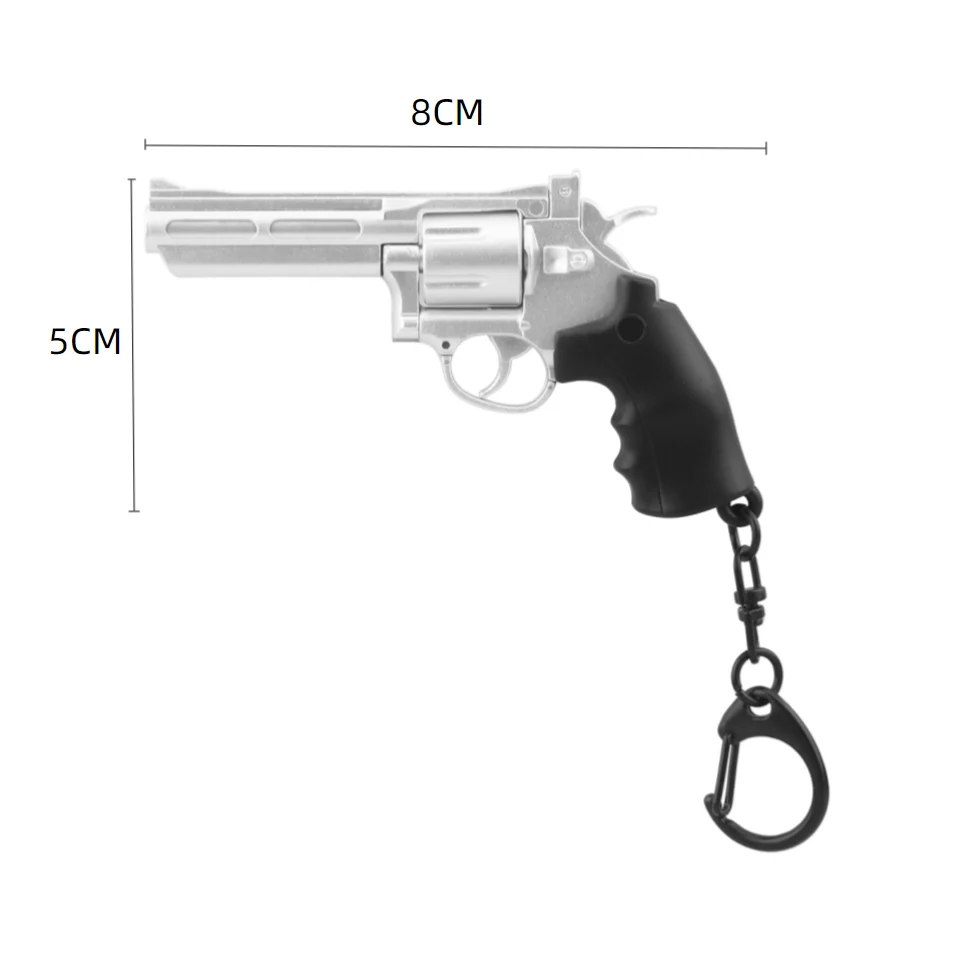 טקטי 1:4 תופי סגנון מחזיק מפתחות מסתובב ו Ejectable מגזין צבאי אוהדים תליון דגם האקדח1