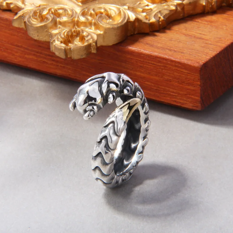 מתכוונן אמיתי טבעת כסף סטרלינג 925 זר Zerg שבט מותג היוקרה תכשיטי יוקרה אישה גברים 2023 חדש פריטים משלוח חינם R432
