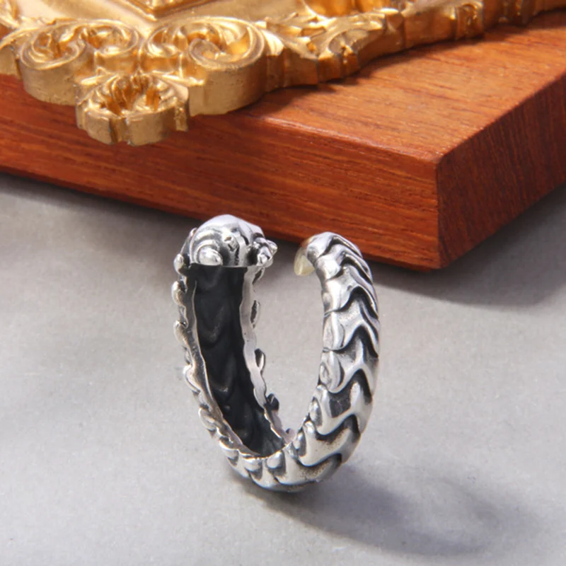 מתכוונן אמיתי טבעת כסף סטרלינג 925 זר Zerg שבט מותג היוקרה תכשיטי יוקרה אישה גברים 2023 חדש פריטים משלוח חינם R435