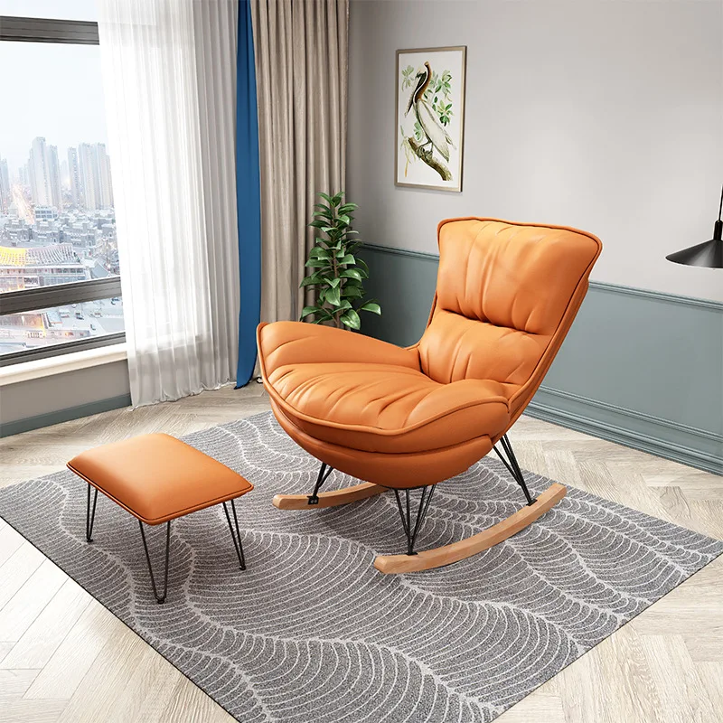 מתקדם בסלון ספה בסגנון נורדי עצלן פנאי כסא נדנדה כורסה אור יוקרה כורסא בבית רהיטים WXHYH0