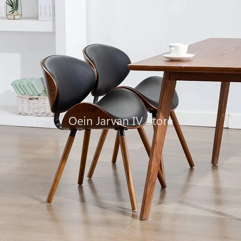 עיצוב מינימליסטי כסאות אוכל עץ יוקרה משק מודרני כסאות אוכל בחוץ Sillas De Comedor מרפסת ריהוט WZ50DC1