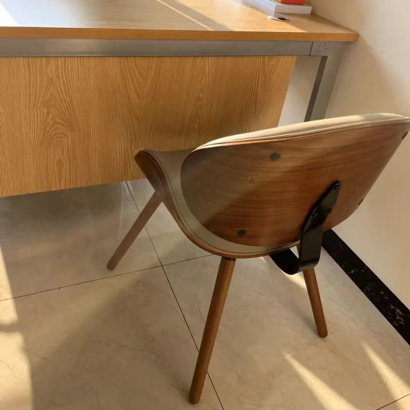 עיצוב מינימליסטי כסאות אוכל עץ יוקרה משק מודרני כסאות אוכל בחוץ Sillas De Comedor מרפסת ריהוט WZ50DC4